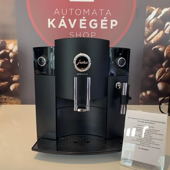 Jura Impressa C5 kávéfőző 12 hónap garanciával