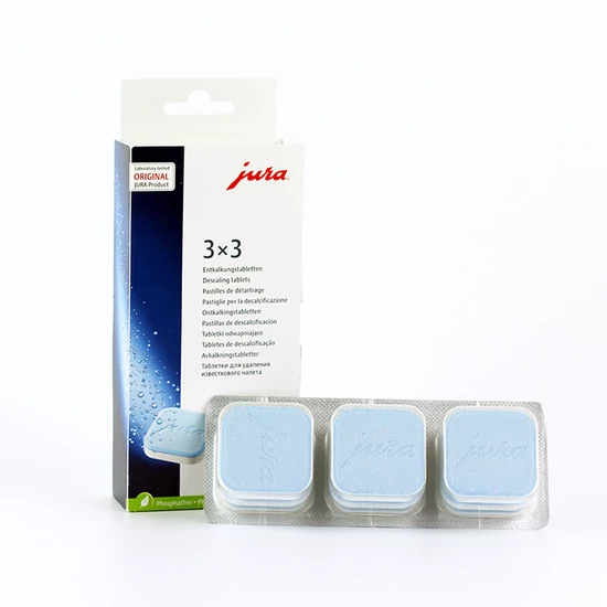 Jura vizkőoldó tabletta 3x3 db
