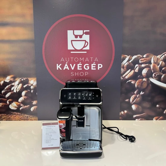 PHILIPS LATTE GO EP 3246/70 HASZNÁLT FELÚJÍTOTT  AUTOMATA KÁVÉGÉP 12 HÓNAP GARANCIÁVAL