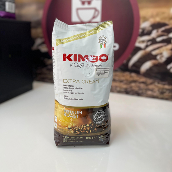 Kimbo Extra Cream szemeskávé 1kg
